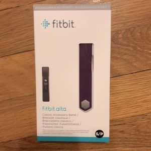 Fitbit Alta Purple Classic Accessory Band NIB